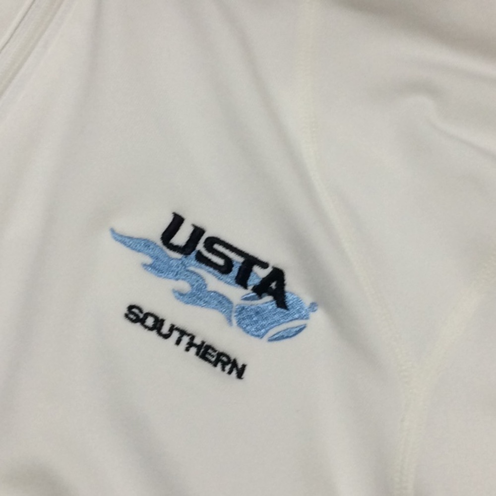 Girl’s L/S USTA Southern Zonals 1/2 Zip Pullover - Picture 4 of 5